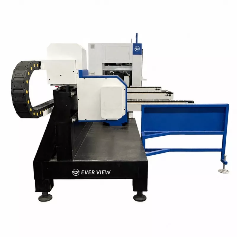 Semi-automatic Minimal Tail Fiber Laser Pipe Cutter