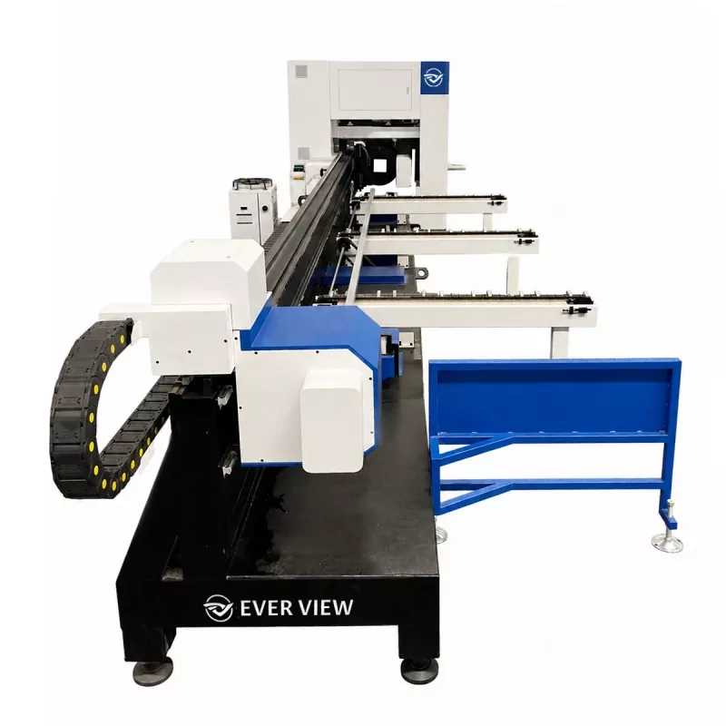 Semi-automatic Minimal Tail Fiber Laser Pipe Cutter